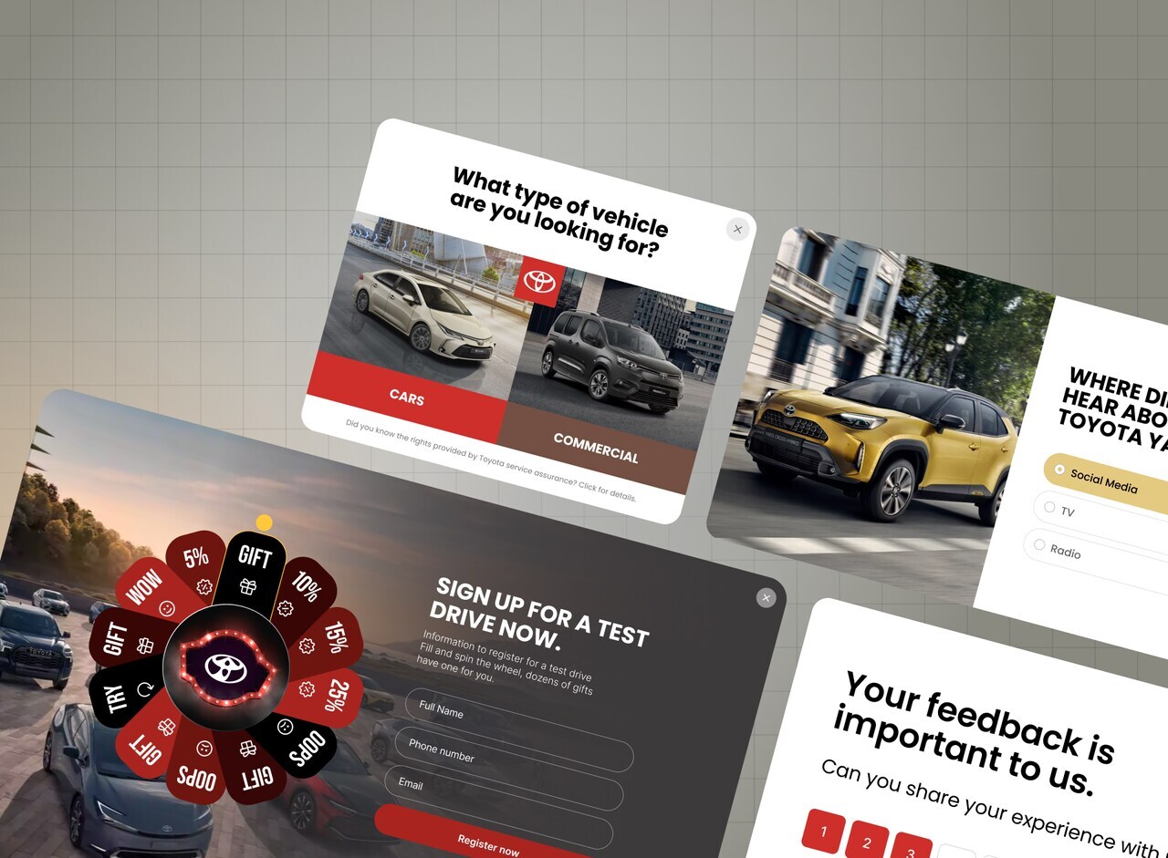 Increase the Speed and Impact with Popups for Automotive