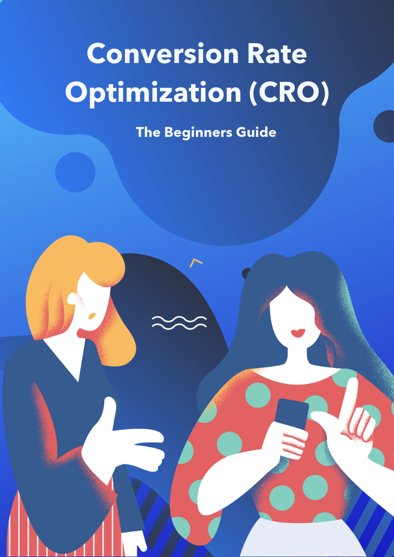 conversion rate optimization (CRO) the beginners guide ebook cover image