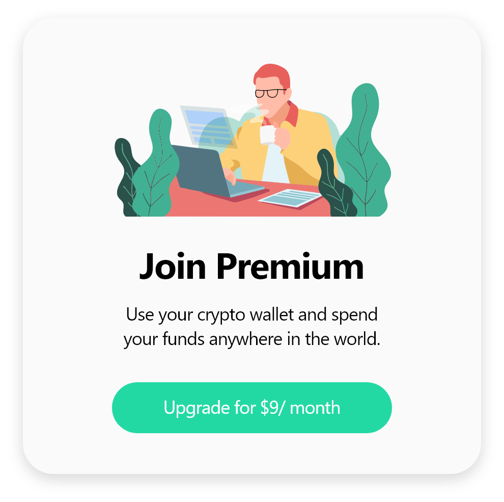 join premium account popup design