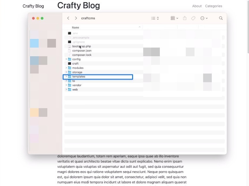 Craft CMS File Structure