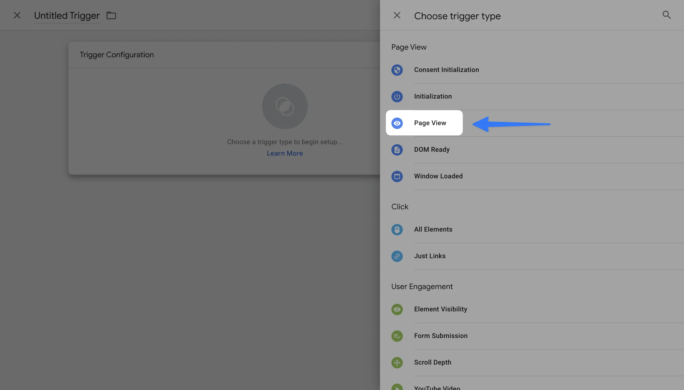 page view google tag manager